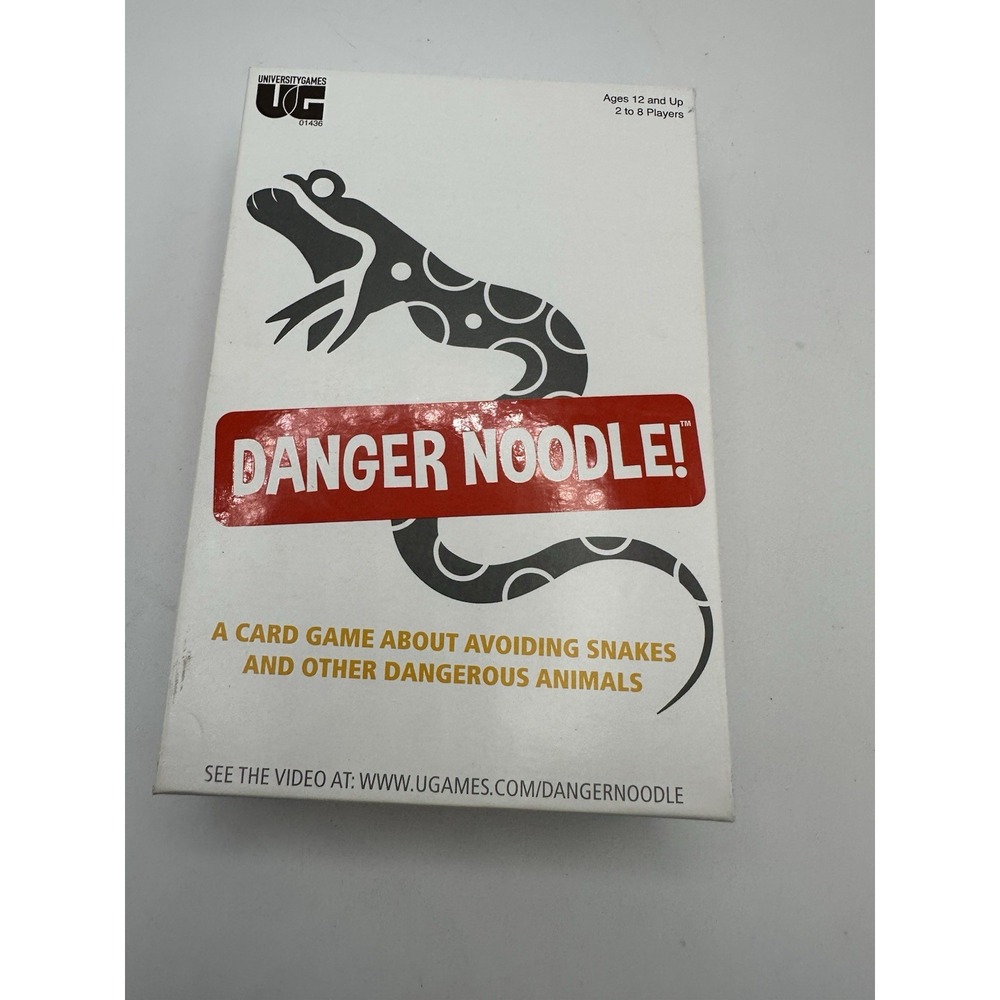 Danger Noodle! A Card Game About Avoiding Snakes And Other Dangerous Animals